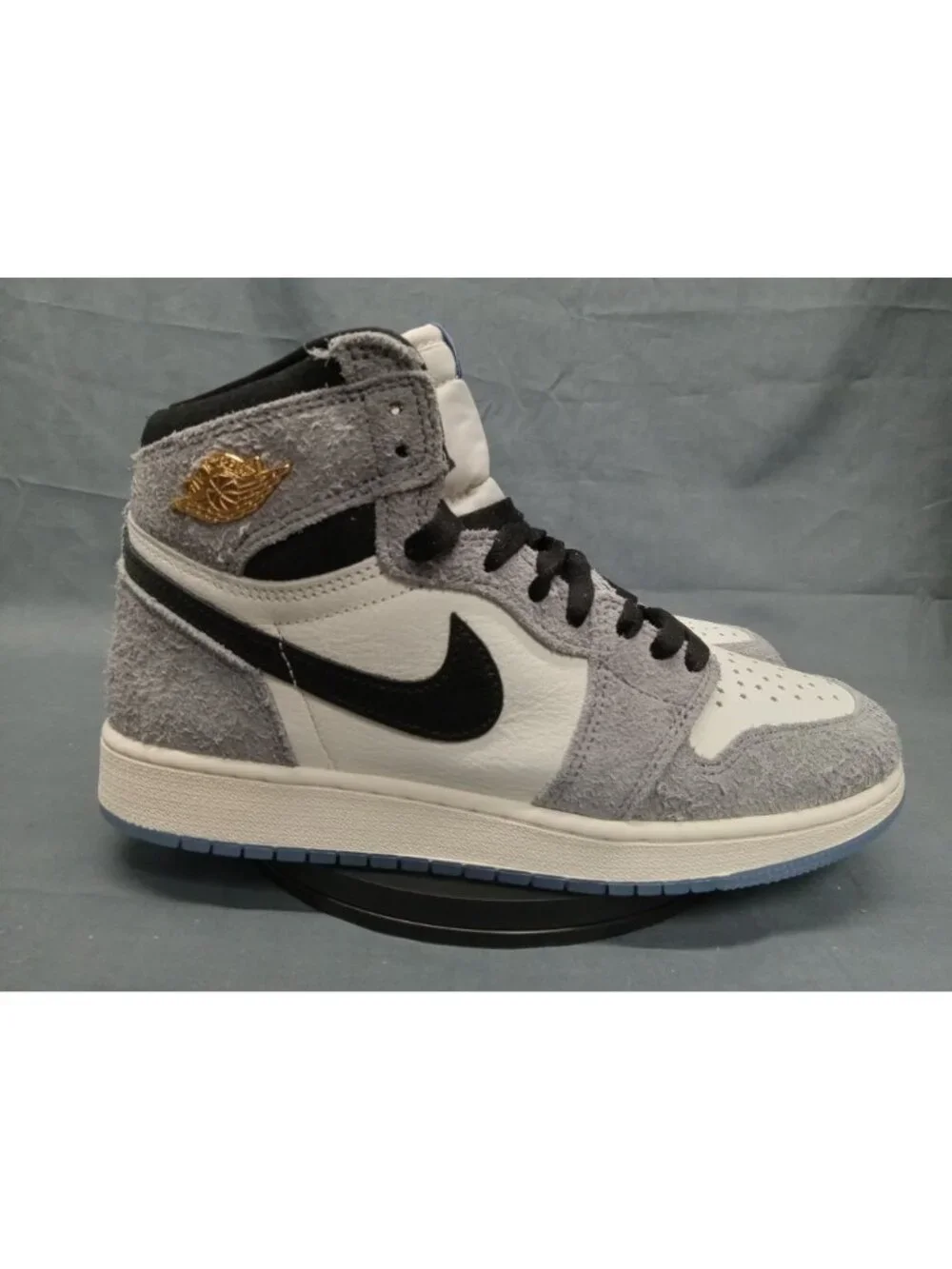 Nike Jordan 1 RTR High OG (GS) Cool Grey Game Royal Black Boy Size 7 NEW IN BOX!
